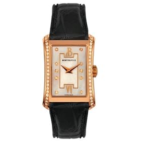 Click here to buy WoMens Fascino 18k Rose Gold Diamond by Bertolucci.