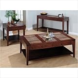 IMAGE OF Jersey Cocktail Table Set in Amaretto