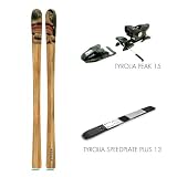 RAMP Sports Frenzy Unisex Expert Frontside Carving Alpine Ski with Tyrolia Peak 15 Binding and Tyrolia Speedplate Plus 13 - 179cm
