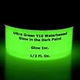 Ultra Green V10 Glow in the Dark Paint 1/2Oz