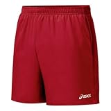 Asics Men's 2-N-1 Short, Brick, Large : image
