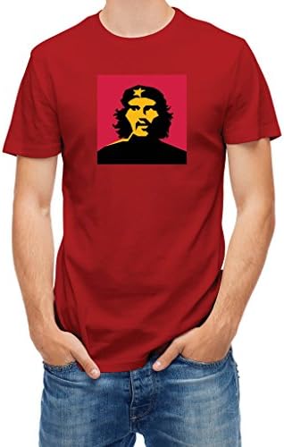 T-shirt portrait of Cuba commander Che Guevara Red Tango XL