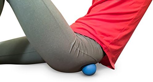 Deep Tissue Massage Ball - Promotes Myofascial Trigger Point Release - Acts As Stress and Pain Relieving Therapy Ball