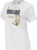 NBA Women's Dallas Mavericks 2011 Finals Champions Locker Room Tee Shirt (White, Large)