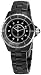 Chanel J12 Diamonds Black Ceramic Ladies Watch H1625