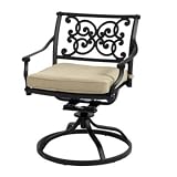 Ballard Designs - Amalfi Swivel Rocker - Black