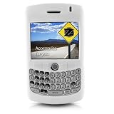yooZoo Silicone Skin Case for RIM BlackBerry Curve 8300 series 8300 / 8310 / 8320 SmartPhone Cellphones - Cloud White