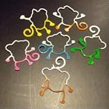 Tie Dye Monkey Bama Bandz 24 Pack - Glow in the Dark