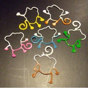 Tie Dye Monkey Bama Bandz 24 Pack - Glow in the Dark