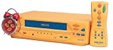 Philips VRDK11YL 2-Head Child's VCR, Yellow