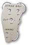 Markwort Stainless Steel 4-Dial Umpire Indicator