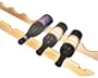 11 Bottle Solid Wood Wine Rack 48" Cherry