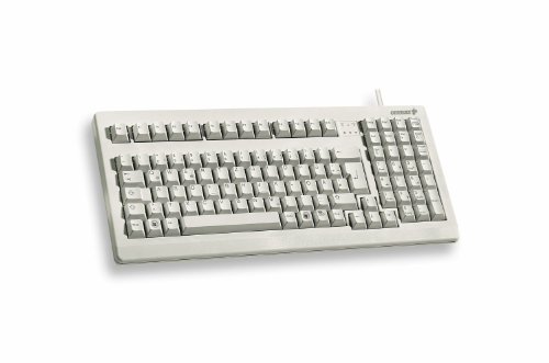 Cherry G81-1800LUMRC-0 Tastatur (US-Englisch/chinesisch, 105 Tastenanzahl, USB) hellgrau Preisvergleich