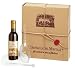 Balsamic vinegar & Glass server gift set