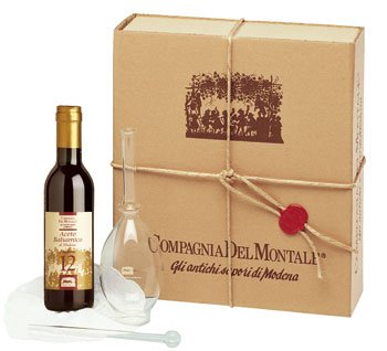 Balsamic vinegar & Glass server gift set by Compagnia del Montale