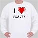 I Love Fealty Sweatshirt