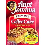 Aunt Jemima Easy Mix Coffee Cake 10.5 Oz 6 Unit Pack by 