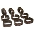 9 Brown Leather Wrist Cuff Wide Watch Bands Rock & Roll