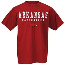 Arkansas Razorbacks Cardinal Collegiate Big Name T-shirt