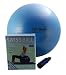Fitness-Mad Swiss Ball with Pump & DVD 65cm Blue
