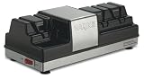 Waring PRO KS80 Knife Sharpener, Black and Brushed Stainless