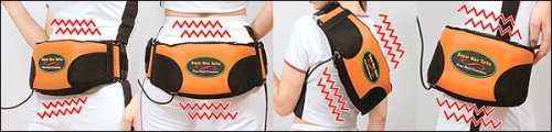 ぶるぶる振動ベルト　スーパーマックスターボ【サウナベルト機能付き】