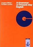 A Grammar of Present-Day English - (Lernmaterialien) - Friedrich Ungerer, Gerhard E. H. Meier, Klaus Sch&auml;fer