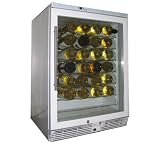Vinotemp 58-Bottle Wine Cellar with Front Exhaust - White (VT60WHT)