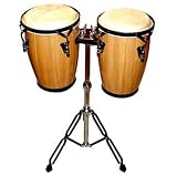 10 Inch Oak Wood Conga Set