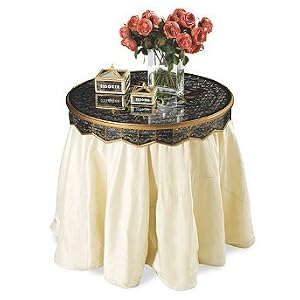 Casbah Reverse Painting on Glass Table Topper - Frontgate