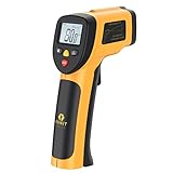 Fixkit 赤外線放射温度計 デジタル 温度計 調理用 バックライト レーザーポインタ付 (-50°C to 650°C計測可) TL-T2