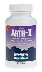Trace Minerals Research Lifestyle Arth - X, Bone, joint and ligament nutritional health supplement, 180 Tablets