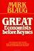 Book Great Economists before Keynes: An Introduction to the Lives and Works of One Hundred Great Economists of the Past
