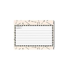 CR Gibson Bon Appetit 5" x 7" Recipe Cards
