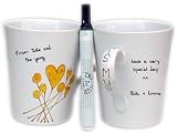 50th Anniversary Signed and Sealed His/Her Mugs from Dreamair