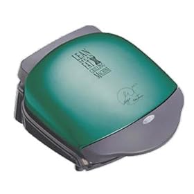 George Foreman 11321 metallics green baby grill
