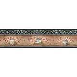 Decorate By Color BC1581512 Black and Brown Coffee Border