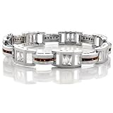 Silver Iced Out CZ Iced Out 8 11mm Men's Bracelet