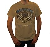 WEA Men's Grateful Dead Glyphics T-Shirt,Brown,X-Large