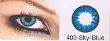 Non Prescription Color Contact Lenses Extra Oridinar - 403 Sky Blue