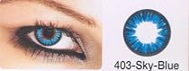 Non Prescription Color Contact Lenses Extra Oridinar - 403 Sky Blue