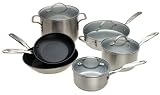Simply Calphalon Stainless 10-Piece Cookware Set