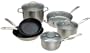 Simply Calphalon Stainless Steel 10-Piece Cookware Set