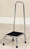 Foot Stool With Rail