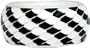 Silver Black White Textured Bracelet Fashion Jewelry