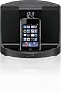 iLive Intelli-set Clock Radio with Dock for iPod (Black)