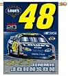 Jimmie Johnson 27"x37" Banner - NASCAR Sports Merchandise