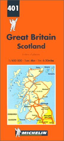 City Travel Guides Discounted  Livres : Carte routière : Ecosse, N° 401