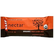 Clif Nectar Organic Fruit and Nut Bar, Cinnamon Pecan, 1.6-Ounce Bars (Pack of 18)