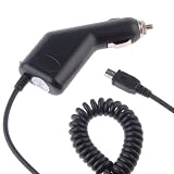 Vehicle Power Charger for Motorola RAZR Series, KRZR Series, SLVR Series, PEBL U6, Q Phone